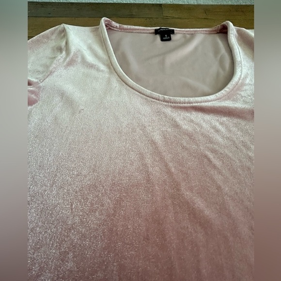 J CREW Pink velvet long sleeve bodysuit balletcore - Picture 8 of 10